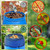 NEW 2606 Adjustable Rain Water Butt Net Cover – Leaf & Mosquito Filter B197