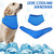 NEW 2606 2PCS Pet Cooling Neck Wrap Ice Silk Cooling Bandana Breathable Summer Cooling Collar for Dogs and Cats J176