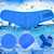 NEW 2606 2PCS Pet Cooling Neck Wrap Ice Silk Cooling Bandana Breathable Summer Cooling Collar for Dogs and Cats J176