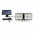 NEW 2606 120 LED Split Solar Motion Sensor Wall Light with Remote Solar Panel, 3 Lighting Modes, IP65 Waterproof Outdoor Security Floodlight J176