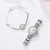 Luxury Crystal Bezel Mother-of-Pearl Ladies Quartz Watch Rose Gold 9051