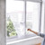 NEW 2606 2PCS DIY Adjustable Anti Mosquito Window Screen Repair Kit, Cut-to-Fit Insect Mesh Screen with Hook & Loop Tape for Windows and Doors J178