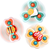 NEW 2607 3PCS Baby Sensory Spinner Toys Set Suction Cup Rotating Fidget Toys Montessori Educational Toys for Toddlers J187