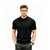 NEW 2607  Men Half Zip Knit Polo Thin Short Sleeve Summer T Shirt   Y168