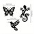 NEW 2607 3PCS Outdoor Wall Decor Metal Wall Art Garden Fence Hanging Ornament B206