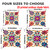 NEW 2607 Boho Mandala Sun Shade Canopy – UV Protection Outdoor Patio Garden Tapestry B208