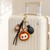 NEW 2607 Cute Smart Luggage Tracker Tag Bluetooth Anti-Lost Finder Keychain Travel Charm Stylish Suitcase Pendant for iOS Find My J196