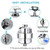 NEW 2607 15-Layer Filter Shower Head, 5-Mode High-Pressure Handheld Water-Saving Showerhead J199