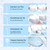 NEW 2607 Portable Cordless Water Flosser USB Rechargeable Dental Oral Irrigator 300ml B217