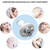 NEW 2607 7-Speed Waterproof 3D Scalp Massager, Rechargeable Electric Head Massage Device J201