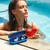 NEW 2607  Perforated Breathable EVA Swimming Goggles Case With Hanging Hook Y188