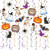 NEW 2607  48 Pack Halloween Hanging Swirl Decorations Ghost Pumpkin  Y192