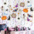 NEW 2607  48 Pack Halloween Hanging Swirl Decorations Ghost Pumpkin  Y192