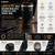 LOVII Elite 380ml Vacuum Insulated Stainless Steel Travel Mug Black