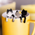 LOVII 4PCS Cat Hanging Coffee Spoons, 304 Stainless Steel 9673
