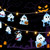 NEW Cute Halloween Ghost LED String Lights, USB Hanging Decor for Party, Window and Home J212