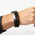 NEW 2607 Men Multi Layer Leather Bracelet  Gift Box Y196
