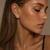 NEW 2607 Lumea Small Diamond Star Stud Earrings for Women B236