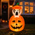 NEW 2608 Animated Halloween Inflatable Pumpkin Ghost B237
