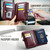 NEW 2608 Multifunctional RFID Blocking Passport Holder Wallet Magnetic Snap Y204