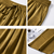 Antique Gold Women’s Ice Silk Cooling Wide-Leg Pants – Light & Comfortable   Y206