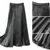 Luxe Elegance Premium Pleated Maxi Skirt Black
