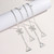 NEW 2608 Rhinestone Butterfly Decorative Bra Strap Evening Outfits  Y210