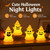 NEW 2608 4 Pack Halloween Light Up Ghost Decor, Witch Hat Table Night Lights for Party J228