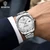 NEW 2608 Men’s Classic Silver Watch – Stainless Steel Date Wristwatch | BINBOND, Chenxi & BESTWIN Styles B252