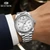 NEW 2608 Men’s Classic Silver Watch – Stainless Steel Date Wristwatch | BINBOND, Chenxi & BESTWIN Styles B252