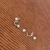 NEW 2609  S999 Solid Silver S‑Shape Earrings Shamballa Ball Stud Earrings Y256
