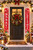 Red Merry Christmas Hanging Banner Set  9385