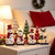 NEW 2610 Set of 7 Wooden Christmas Tabletop Decorations Decor Y271