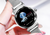 H2 Elegant Ladies Health Monitor Smart Watch with metal Magnetic strap