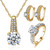 Zircon 3pcs Jewelry Gift set
