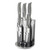 6 pcs knife set with stand, Kikoza Collection