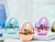Metal laser egg shape oil diffuser