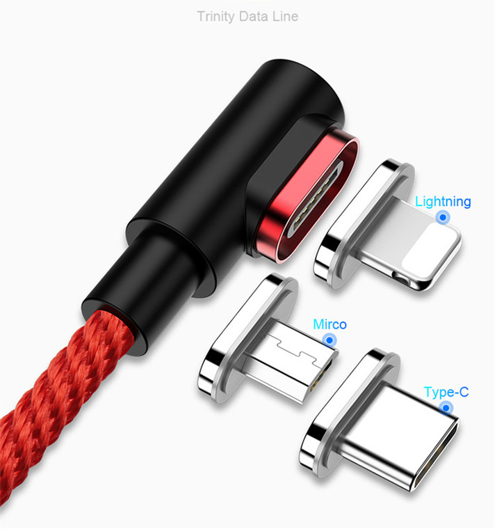 Magnetic 3A fast charging cable