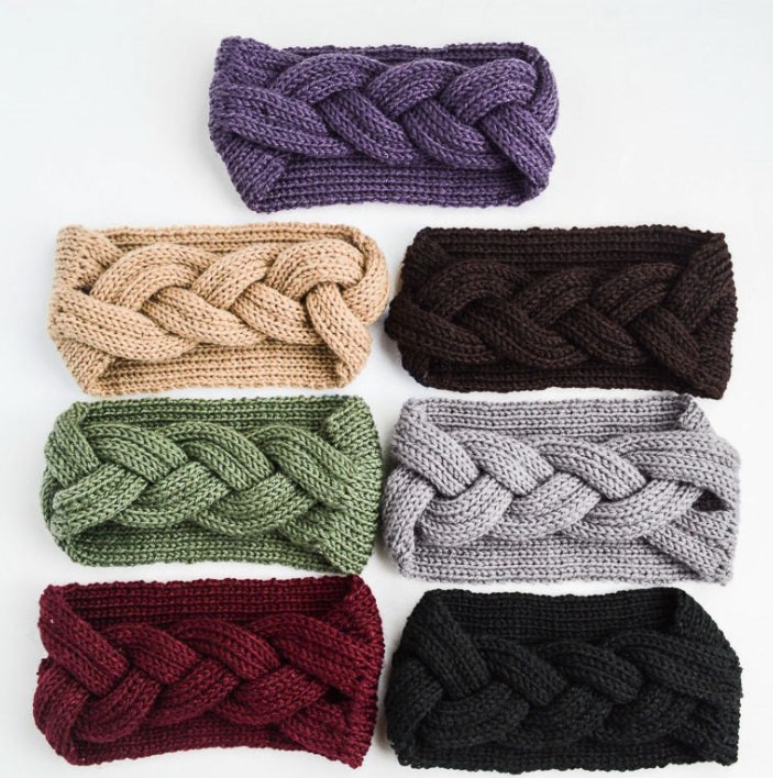 Knitted Ear Warmer Headband 3011