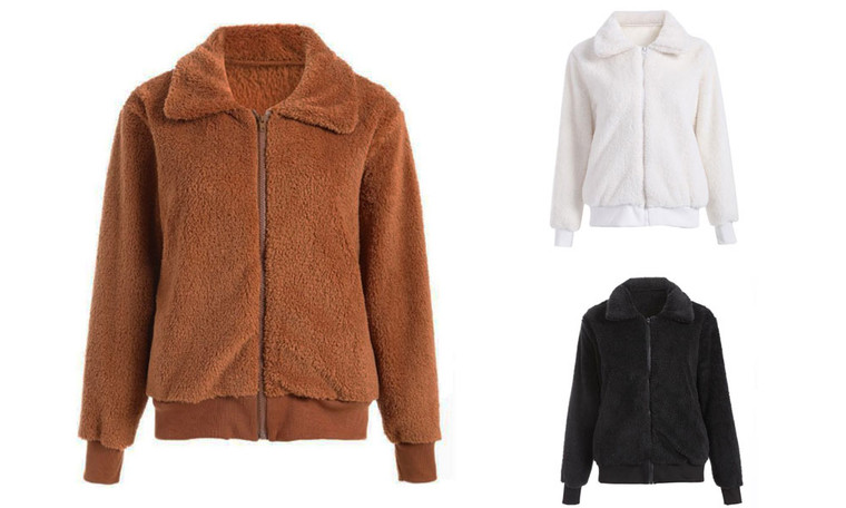 Over-size Fleece Jacket