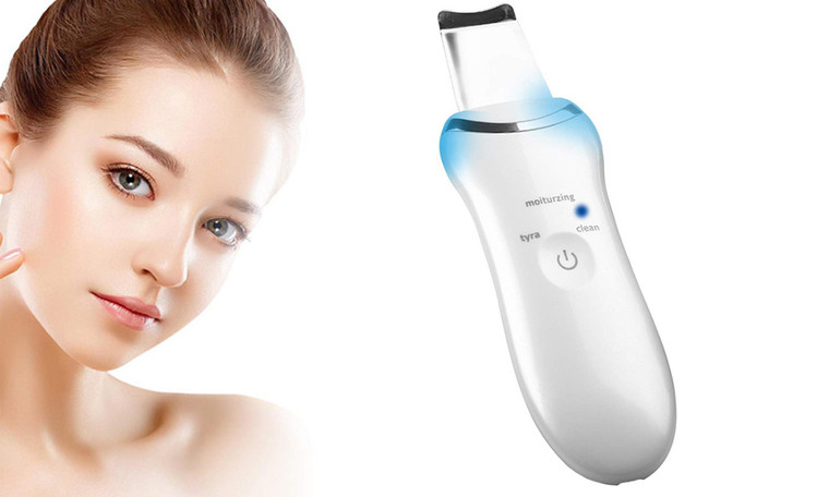 Portable electric professional sonic face cleaning  skin scrubber