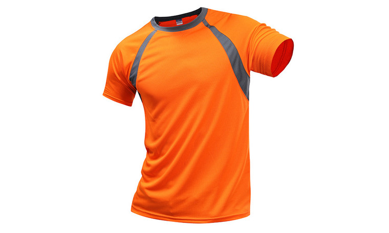 Colorblock  Versatile  quick drying performance T-shirt -LA