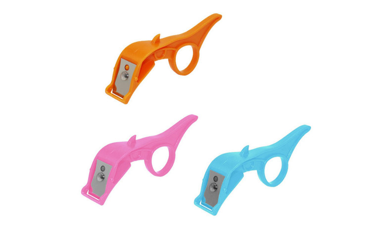 Multi-function ring fruit peeler plastic orange peeler apple peeling knife-La
