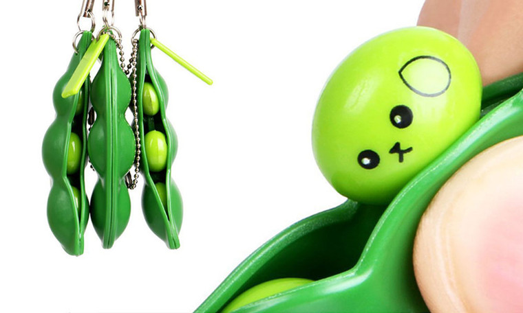 1pcs&3pcs Stress Relief Anxiety Squeezy Beans