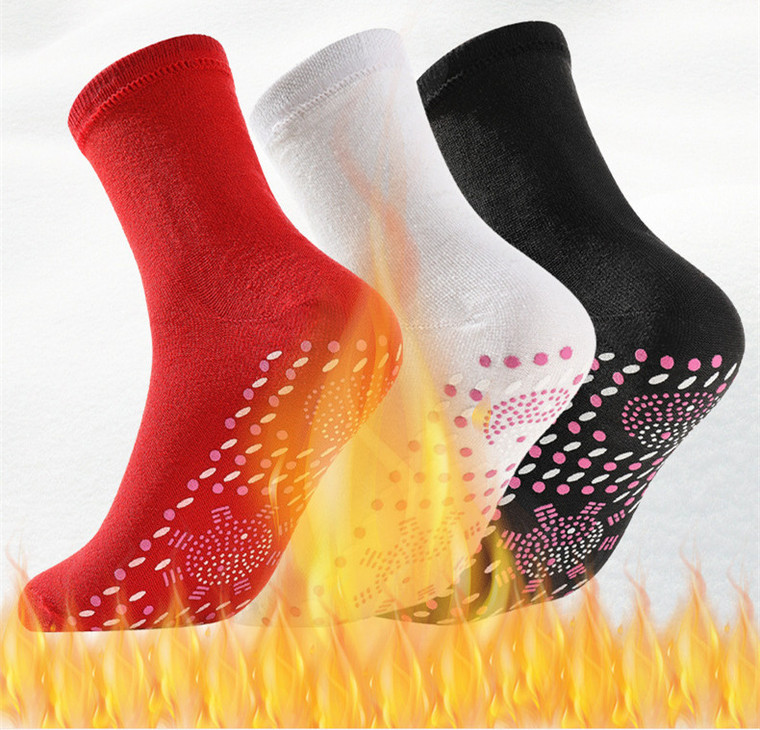 Acupoint Massage Self-Heating Therapy Socks 1047