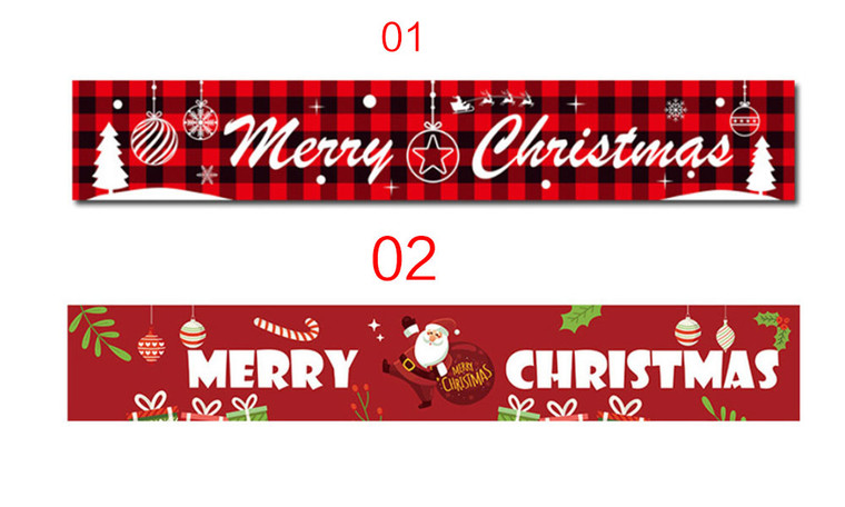 Extra large Christmas Festival Banner 9478