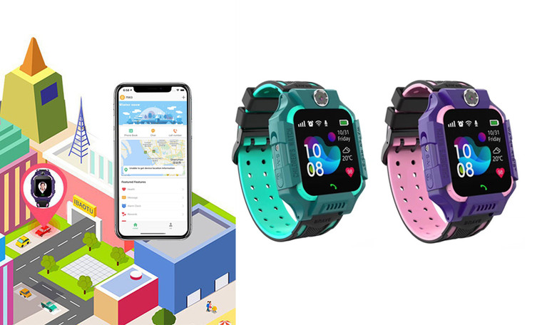 ActiveX Kids GSM SIM Smart Phone Watch and GPS tracker