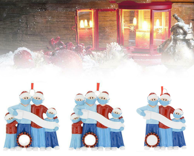 2020 Survival Christmas Tree Pendant Ornament 