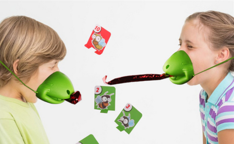 Chameleon Mask Tic Tac Tongue Party Fun Game