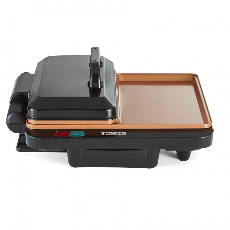 Tower Cerasure+ Copper XL 180 Grill and Griddle